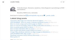 Desktop Screenshot of justin.kelly.org.au